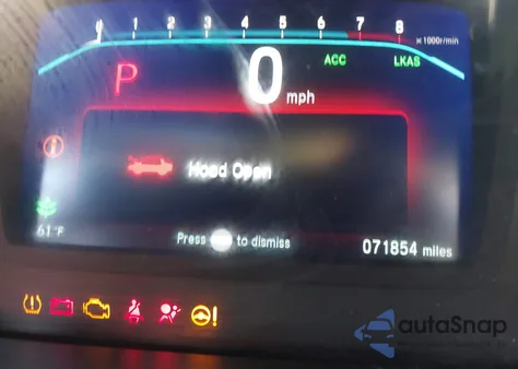 2018 Honda Odyssey Ex-L из США, поврежденный, VIN 5FNRL6H76JB055283